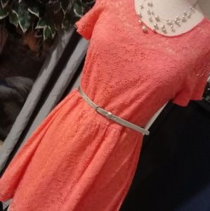 Junior lace dress